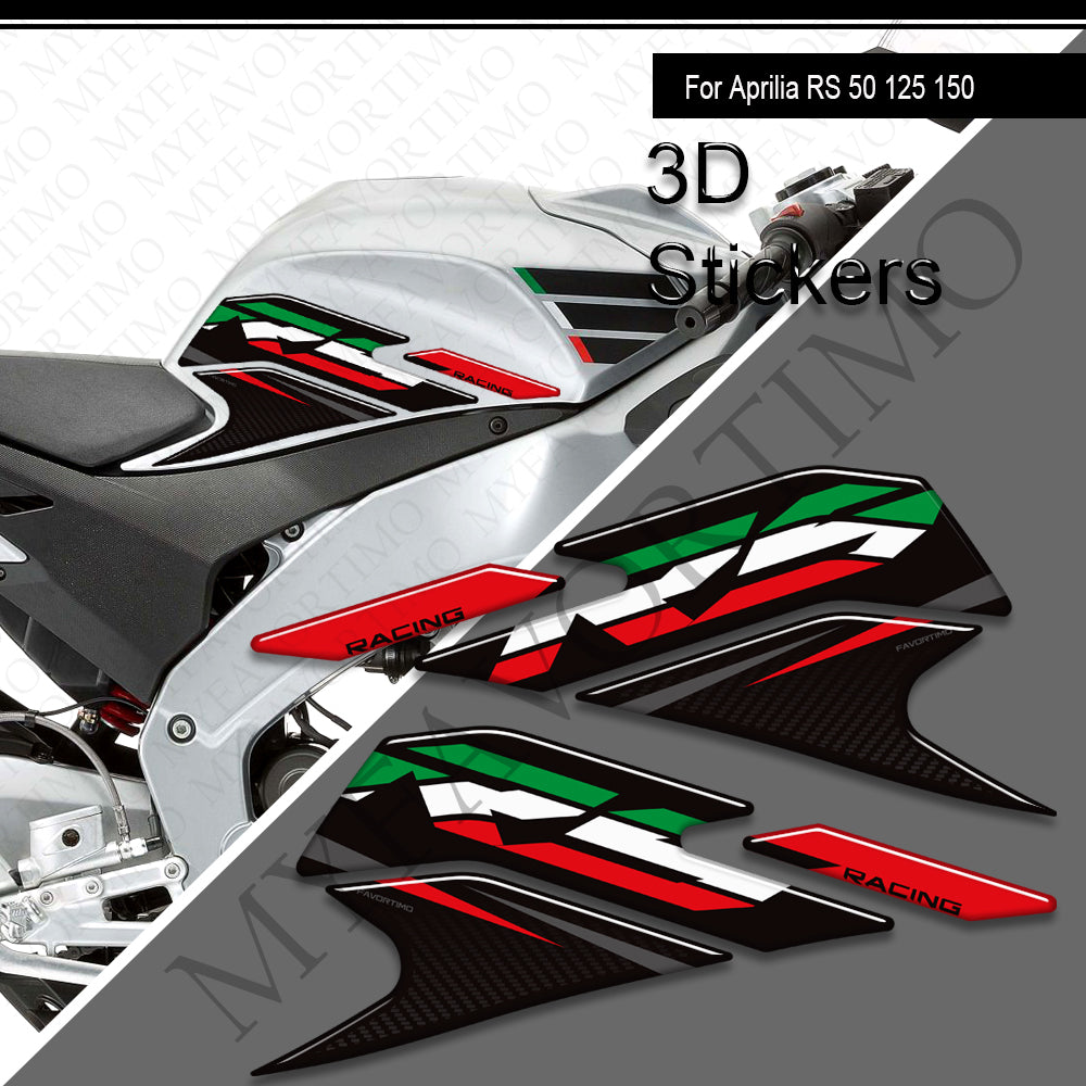 Aprilia RS RSV RSV4 GP Decals Kit | Tank Pad & Side Stickers