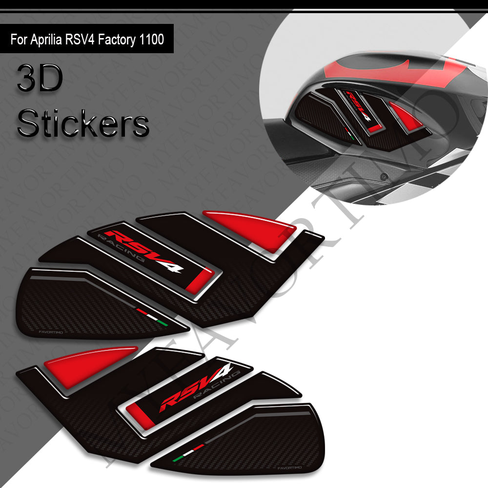 Aprilia RSV4 Factory 1100 Decals Kit | Tank & Nose Stickers