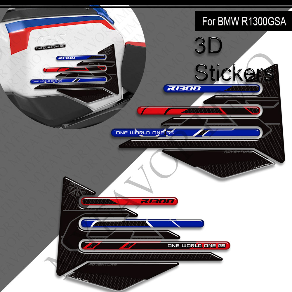 BMW R1300GS Adventure 2024-2025 Decals Kit 丨 Tank Pad and Side Stickers