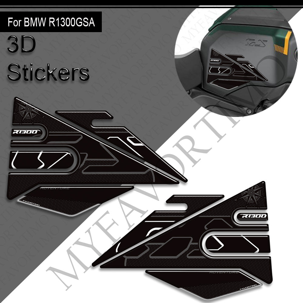 BMW R1300GS Adventure 2024-2025 Decals Kit 丨 Tank Pad and Side Stickers