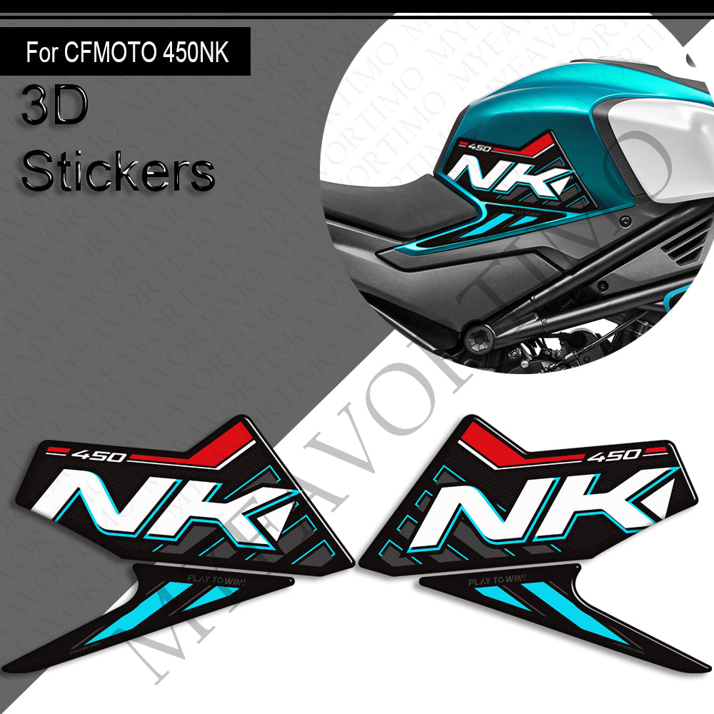 CFMOTO 450NK Decals Kit 2024-2025 丨 Tank Pad and Side Stickers
