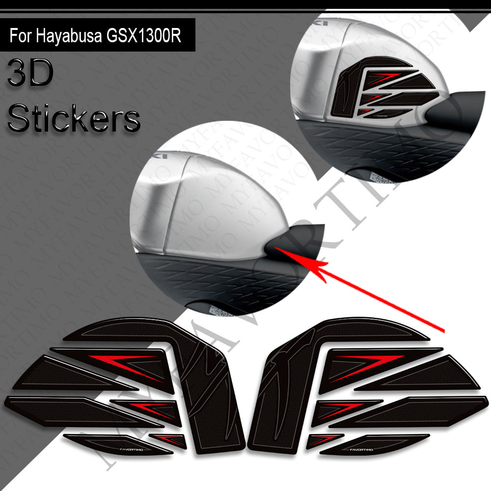 Suzuki Hayabusa GSX1300R 2022-2025 Decals Kit 丨 Tank Pad and Side Stickers