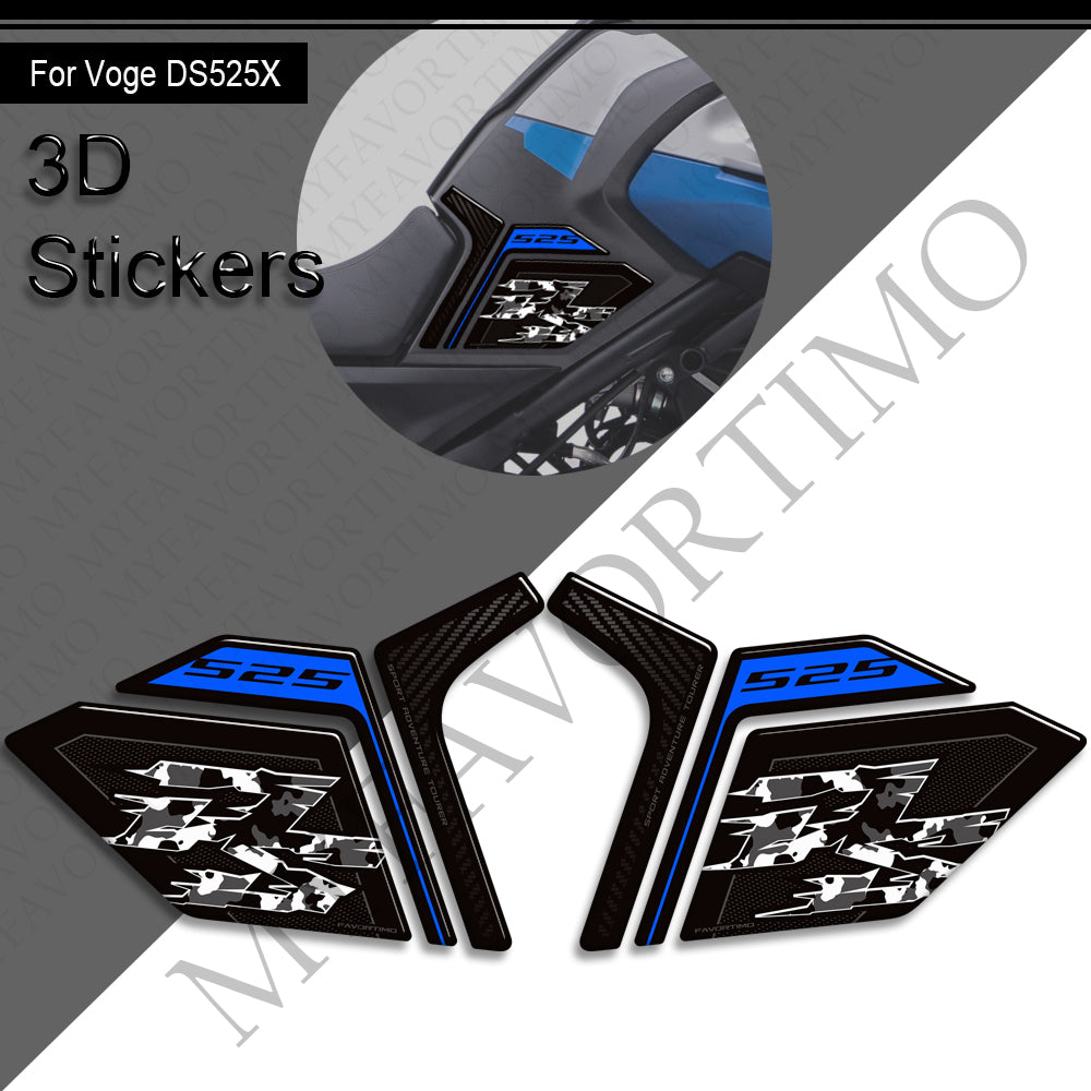 VOGE 525 DSX Decals Kit | Handguard and Tank Stickers