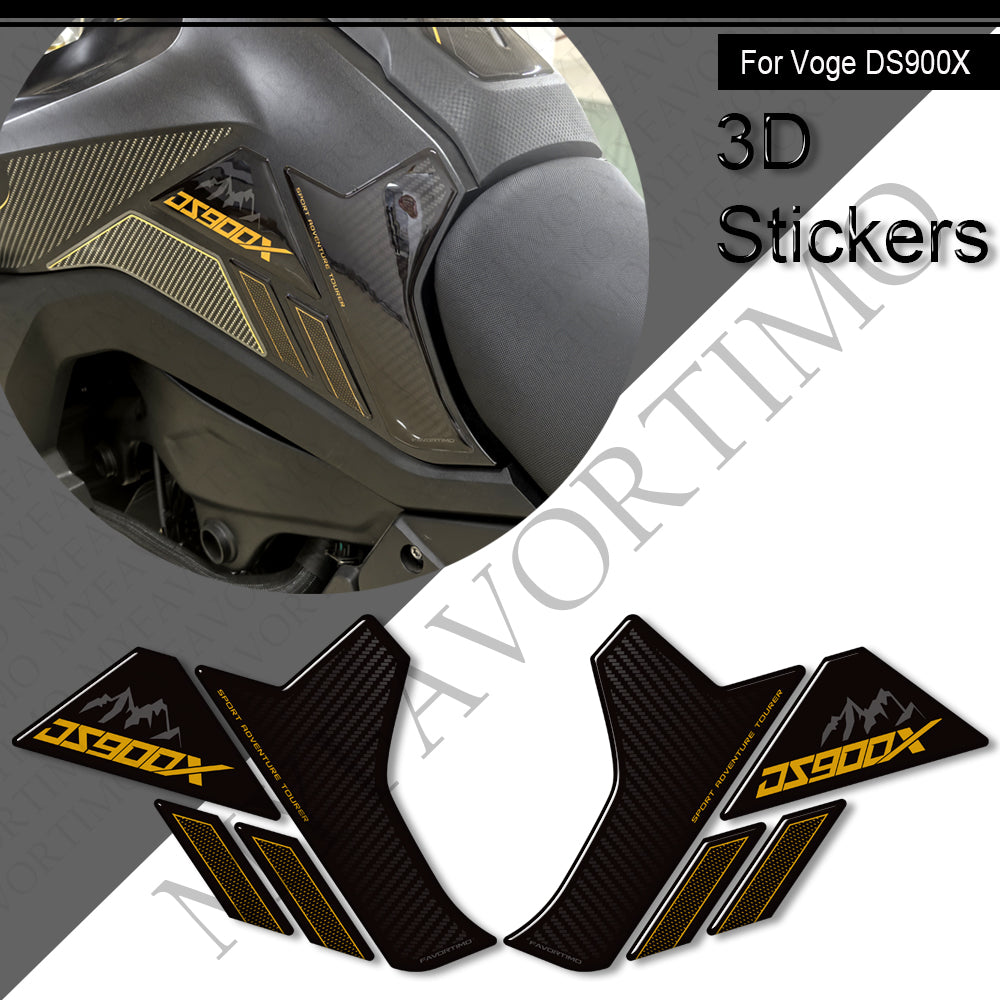 VOGE DS900X Decals Kit 2024-2025 | Handguard and Tank Stickers