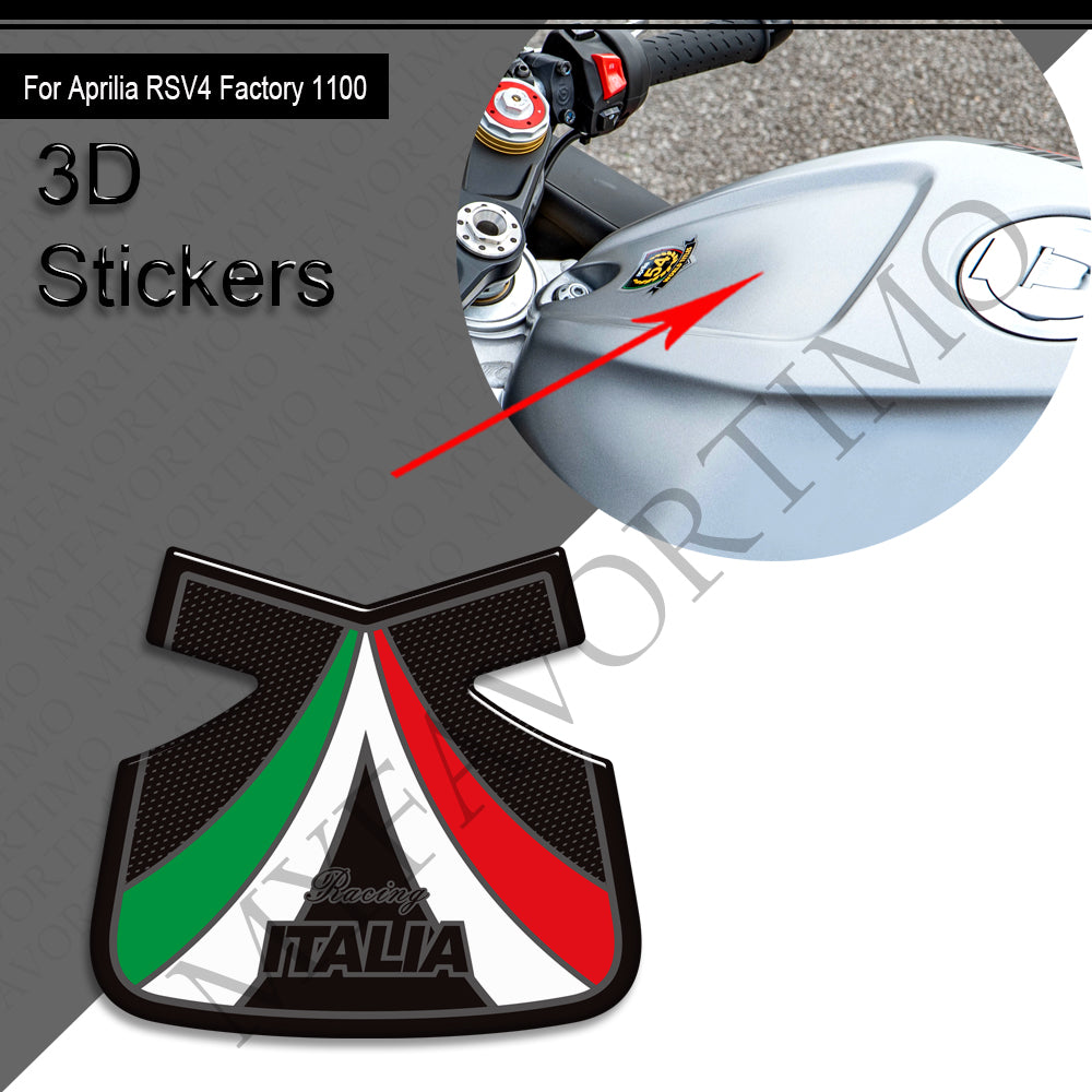 Aprilia RSV4 Factory 1100 Decals Kit | Tank & Nose Stickers
