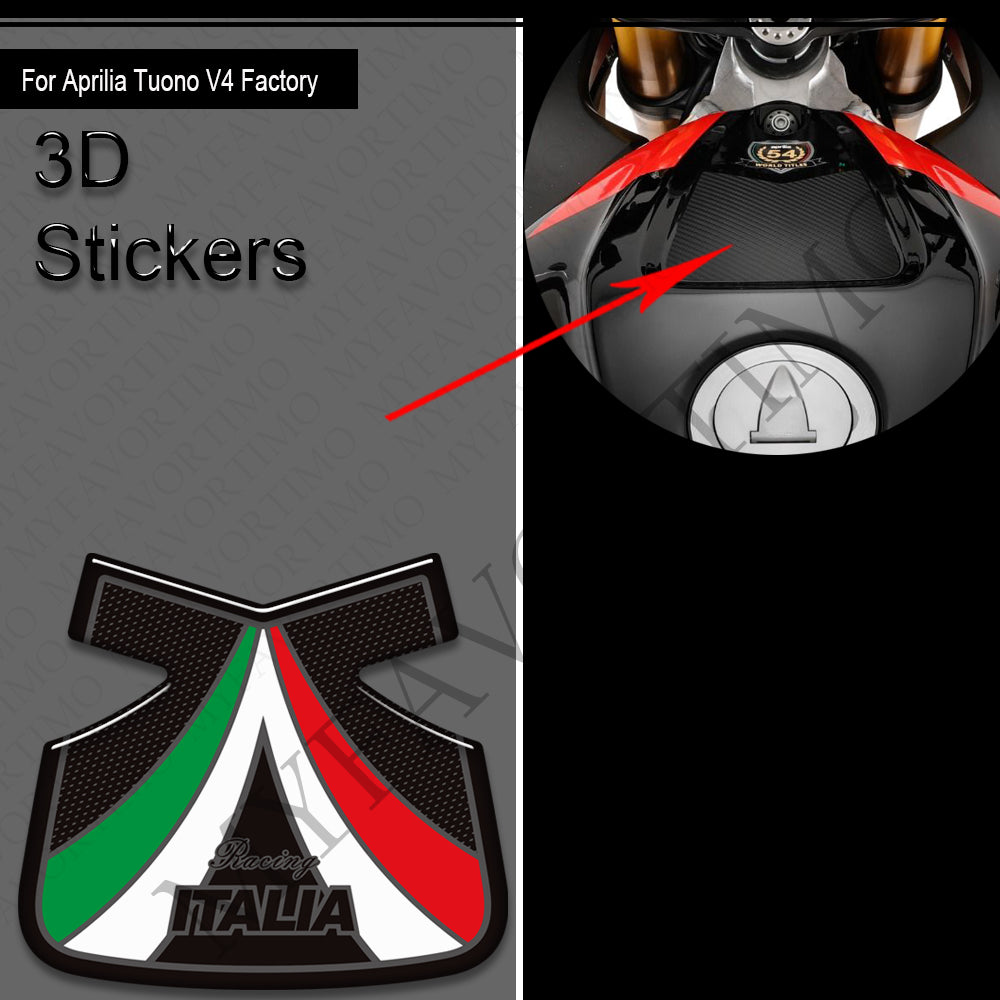 Aprilia Tuono V4 Factory 1100 Decals Kit 2021-2026 丨 Tank Pad and Full Set Stickers