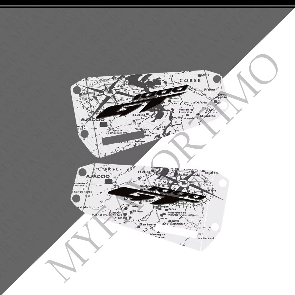 Honda CB1000GT PVC Side Pannier Decals Kit 2025-2026 丨 Black Red White