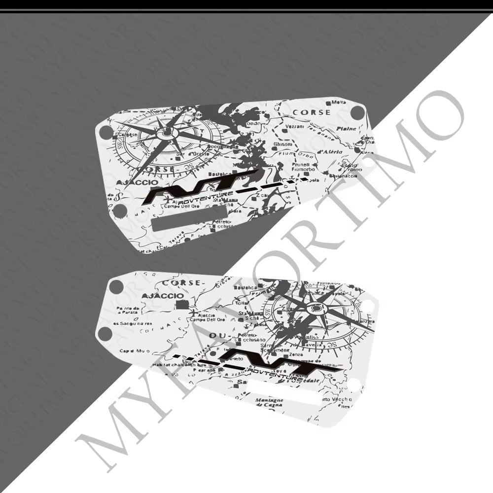 Honda NT1100 NT1100 DCT PVC Side Pannier Decals Kit 2022-2026 丨 Black Red White