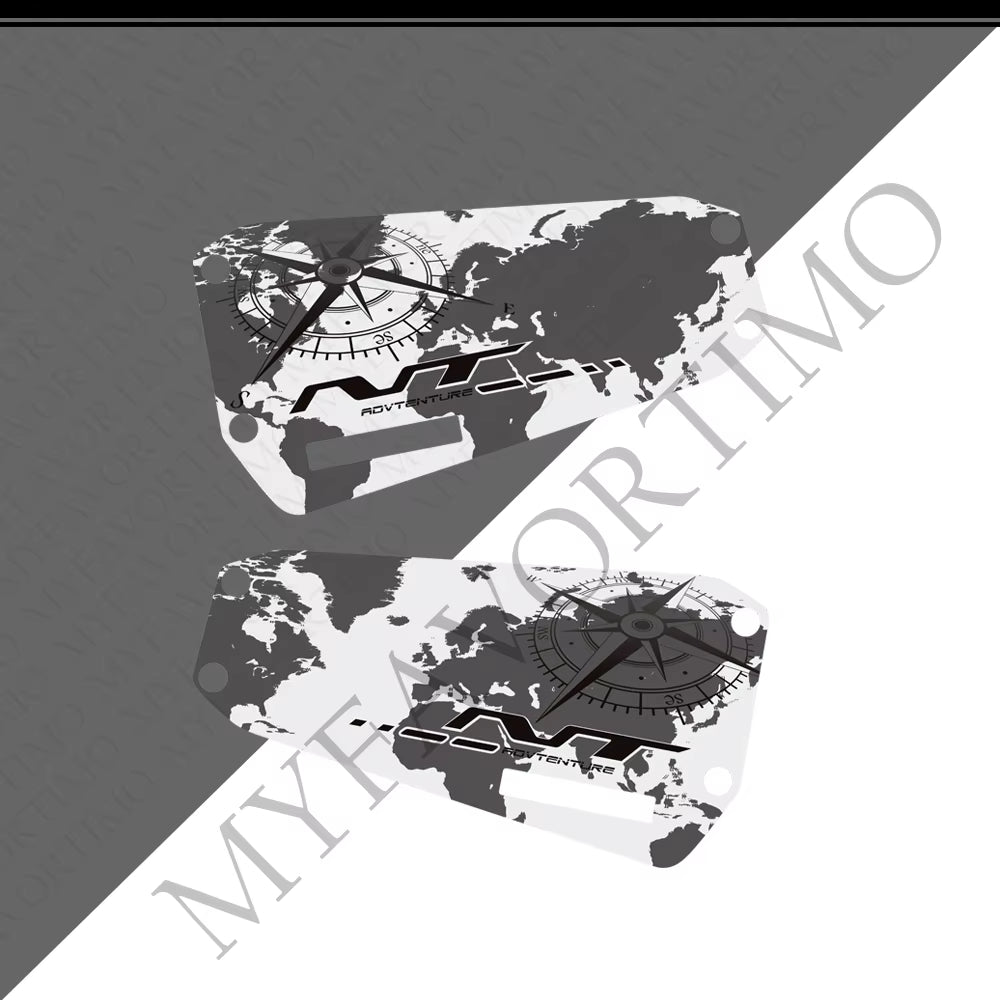 Honda NT1100 NT1100 DCT PVC Side Pannier Decals Kit 2022-2026 丨 Black Red White