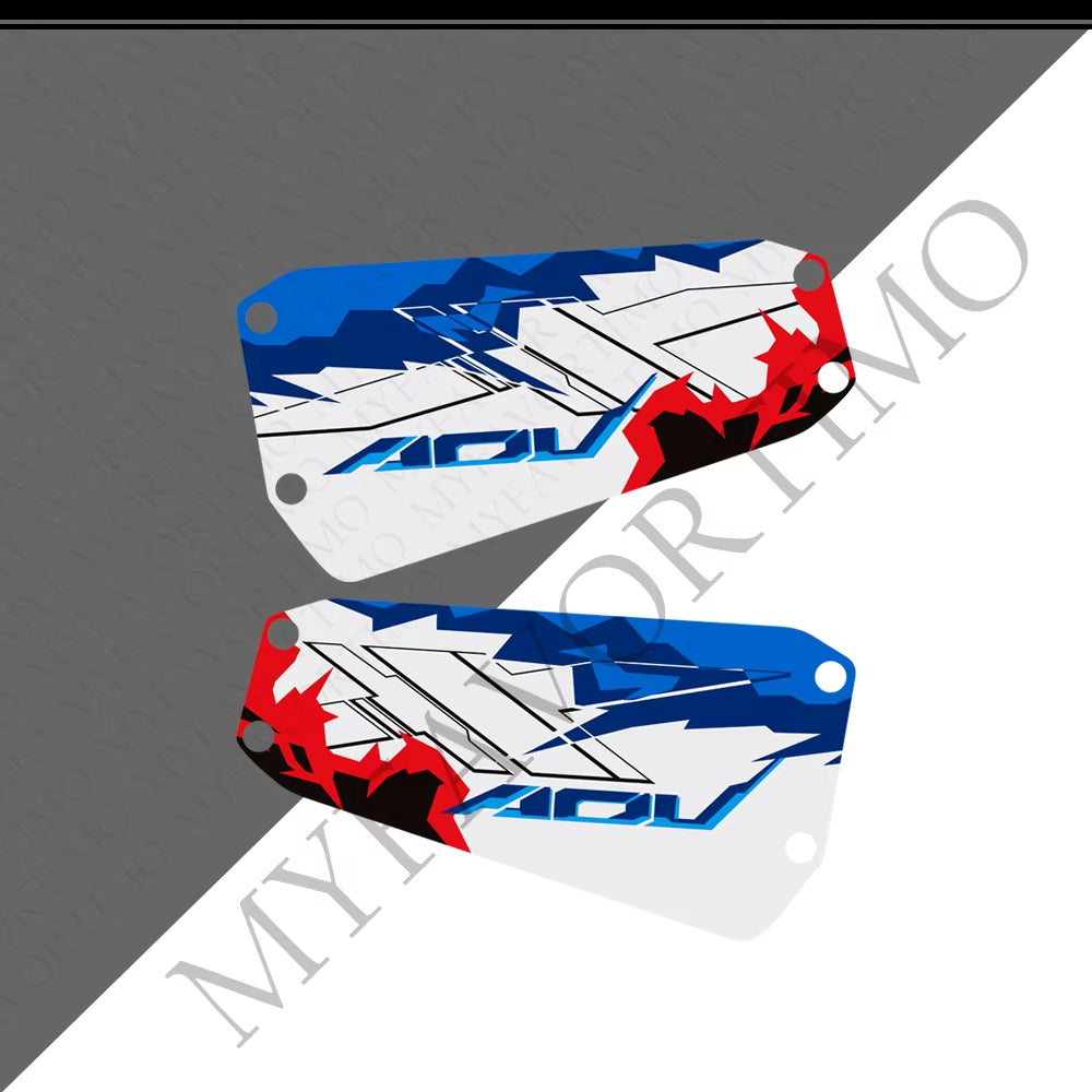 Honda X-ADV XADV 750 PVC Side Pannier Decals Kit 丨 Black Red White