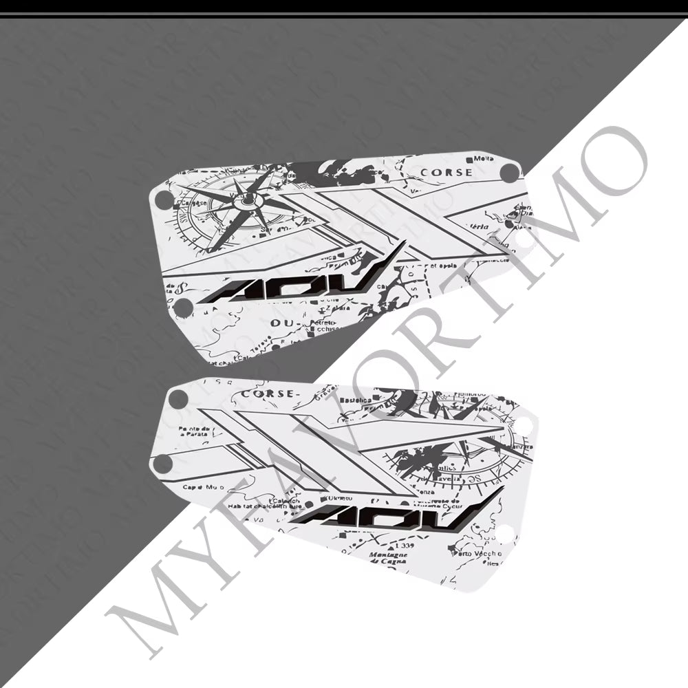 Honda X-ADV XADV 750 PVC Side Pannier Decals Kit 丨 Black Red White