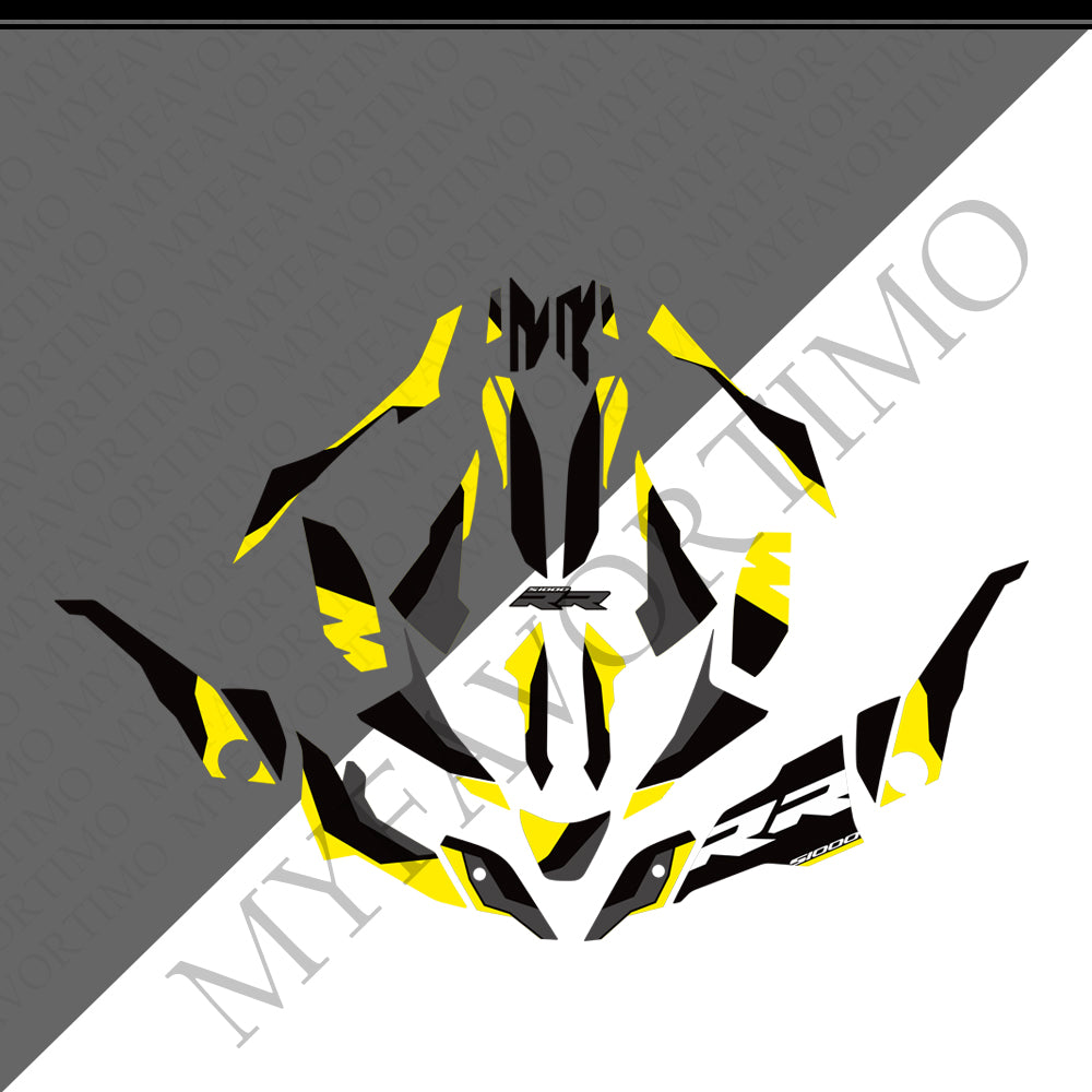 BMW S1000RR PVC Decals Kit 2025-2026 丨 Tank and Full Body Stickers