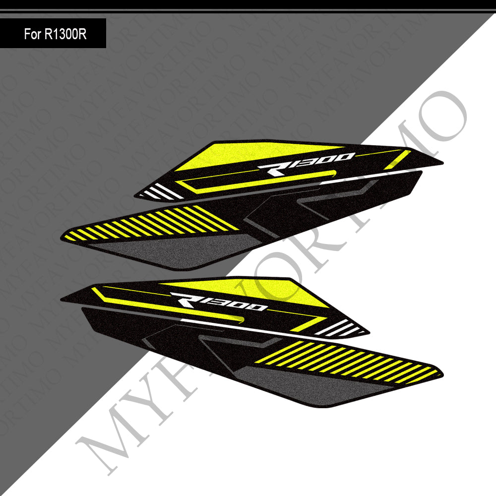 BMW R1300R Anti-Slip Tank Side Decals Kit 2025-2026 丨 Side Panel Stickers