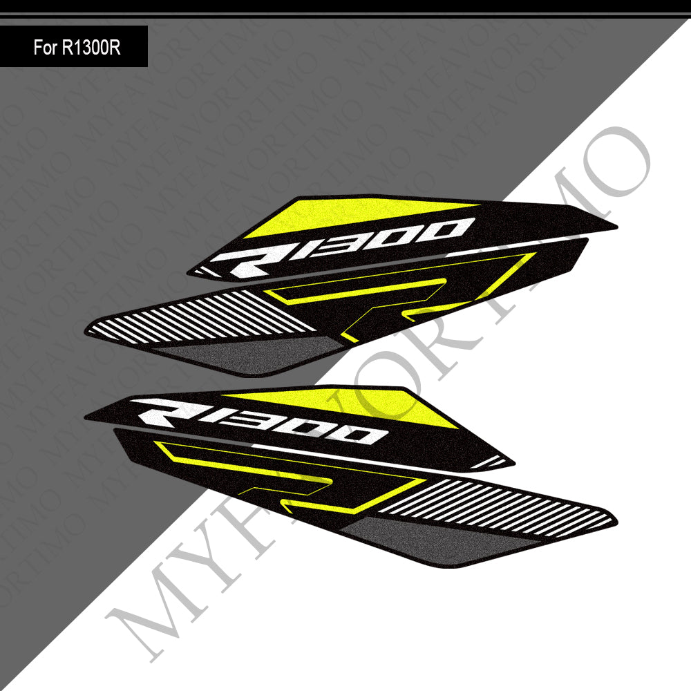 BMW R1300R Anti-Slip Tank Side Decals Kit 2025-2026 丨 Side Panel Stickers