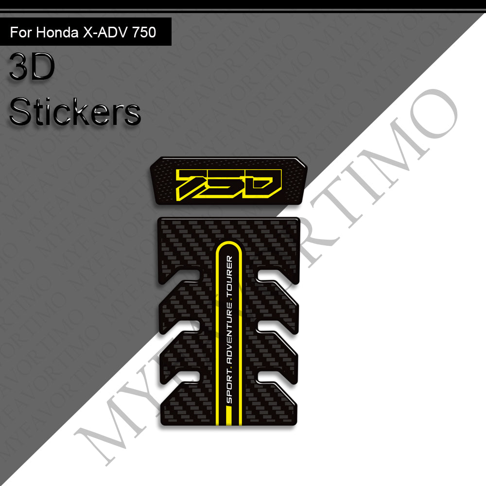 Honda X-ADV 750 Decals Kit 2025 | Body & Handguard Stickers