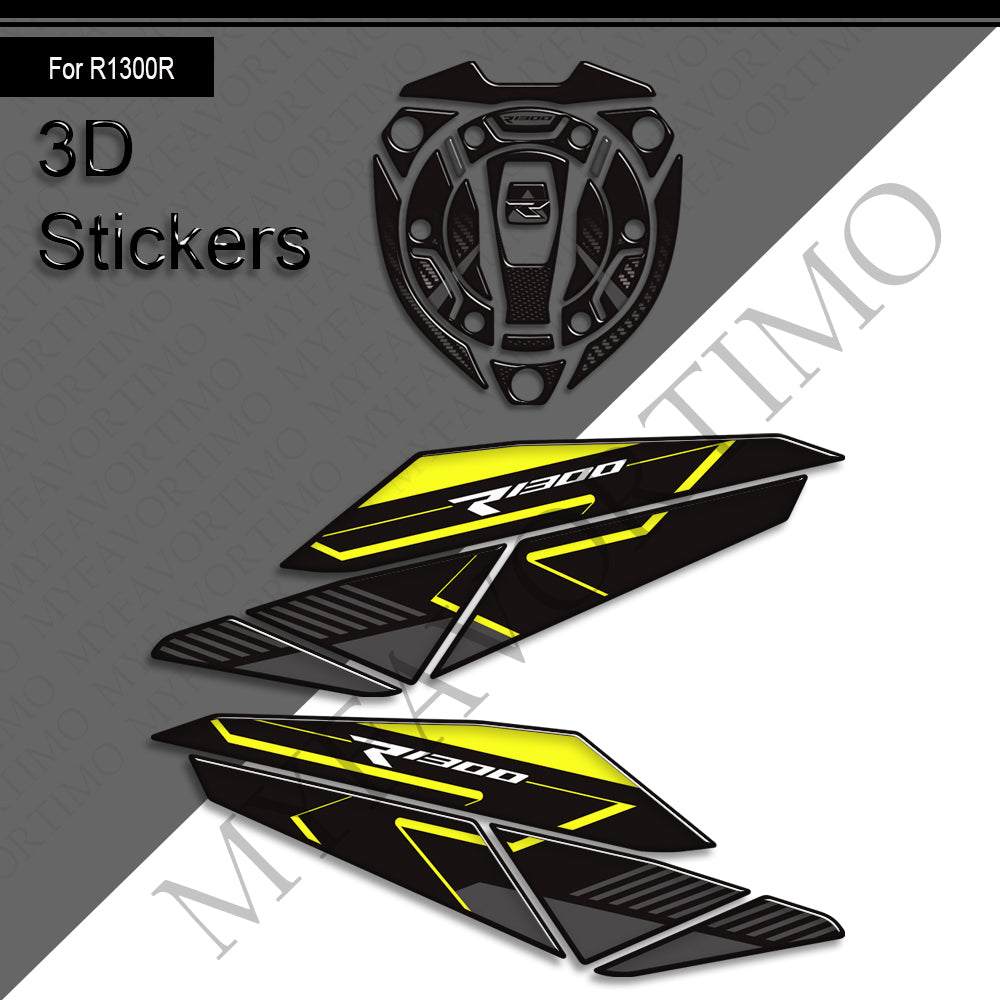 BMW R1300R Decals Kit 2025-2026 丨 Fuel Cap and Tank Side Stickers