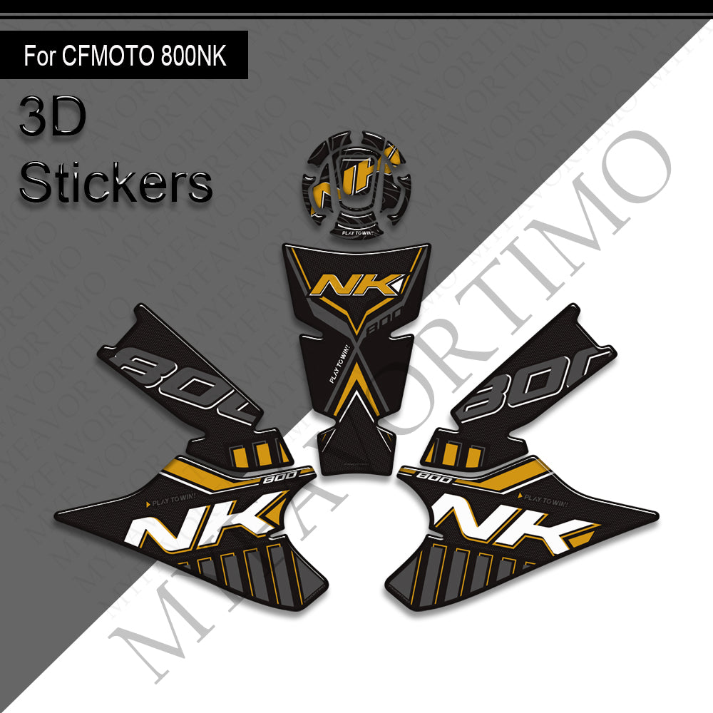 CFMOTO 800NK Decals Kit 丨 Tank Pad and Side Stickers