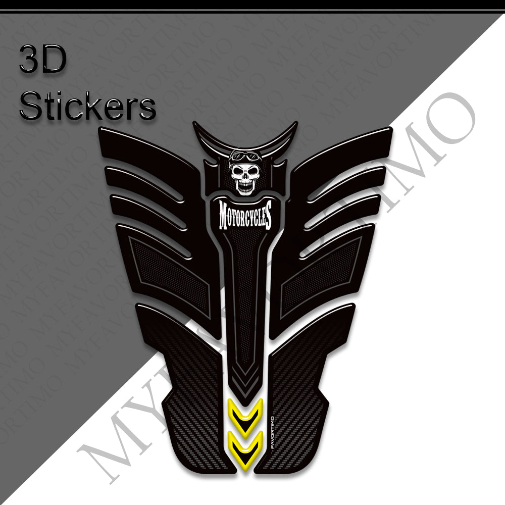 Harley-Davidson Street Bob Tank Pad 107 114 117 丨 Center Protector Sticker