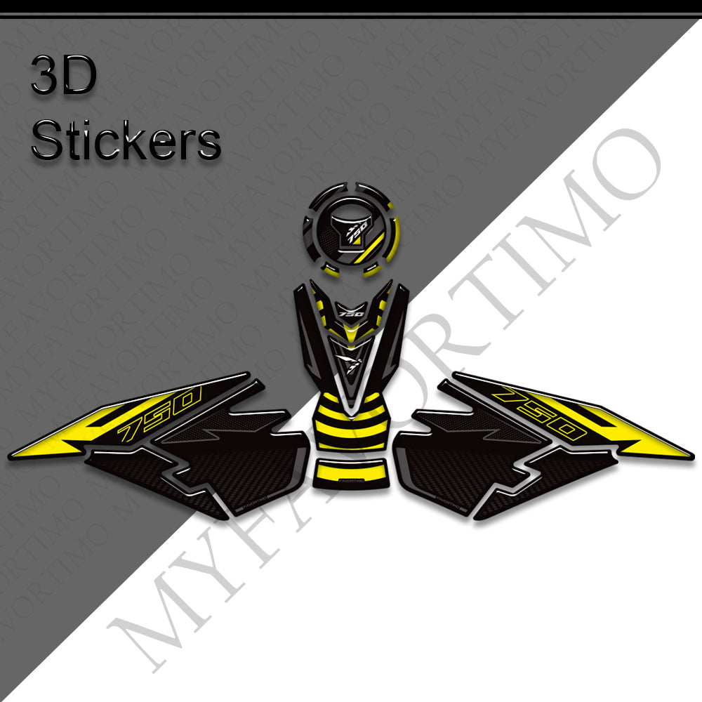 Honda CB750 Hornet Decals Kit 2023-2026 丨 Tank Pad and Side Stickers