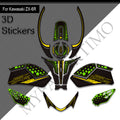 Kawasaki Ninja ZX-6R Decals Kit 2024-2026 丨 Tank Pad and Full Set Stickers