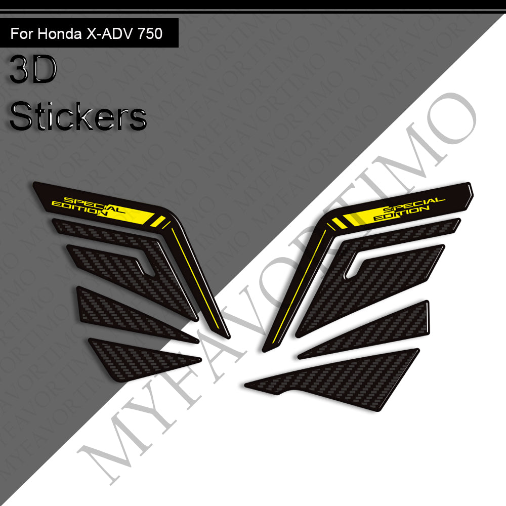 Honda X-ADV 750 Decals Kit 2025 | Body & Handguard Stickers