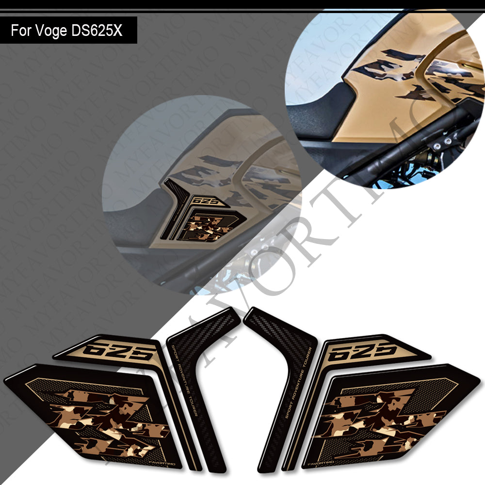 VOGE 625 DSX Decals Kit 2025 | Handguard and Tank Stickers