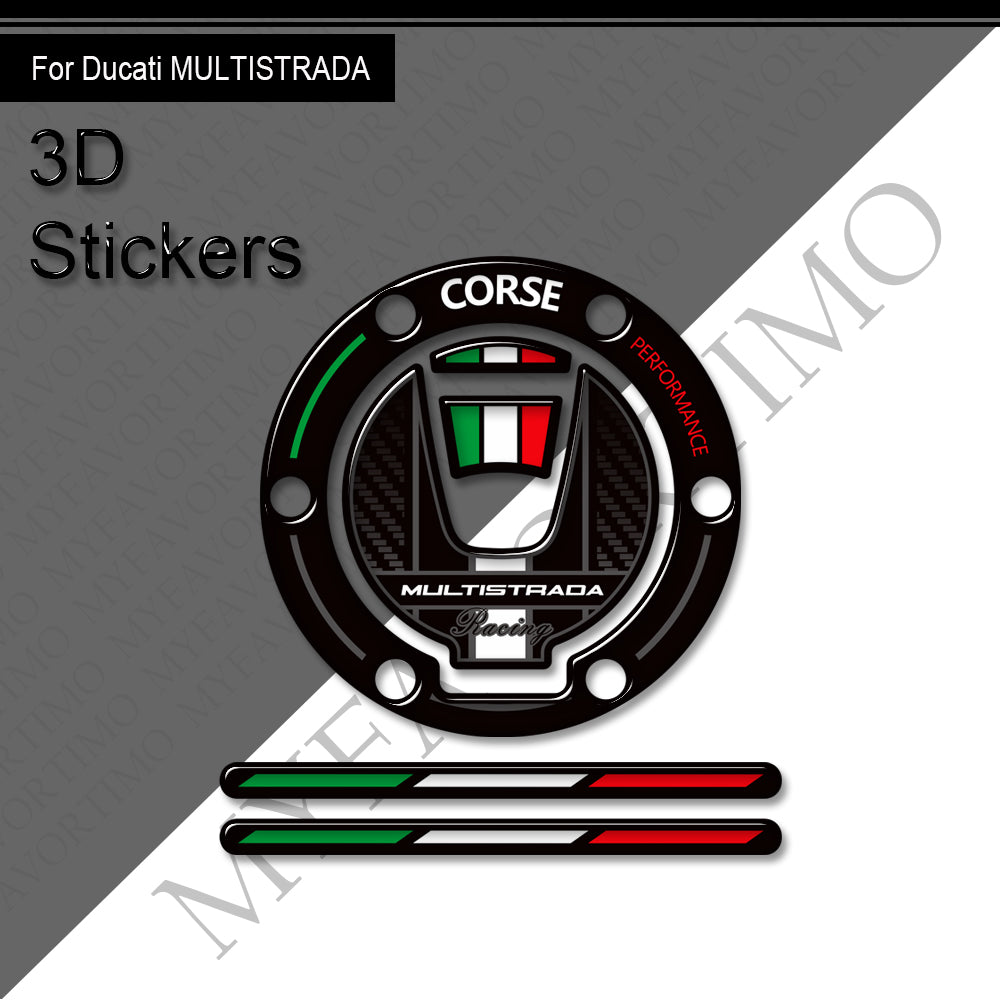 Ducati Multistrada Fuel Cap Pad | Tank Protector Sticker