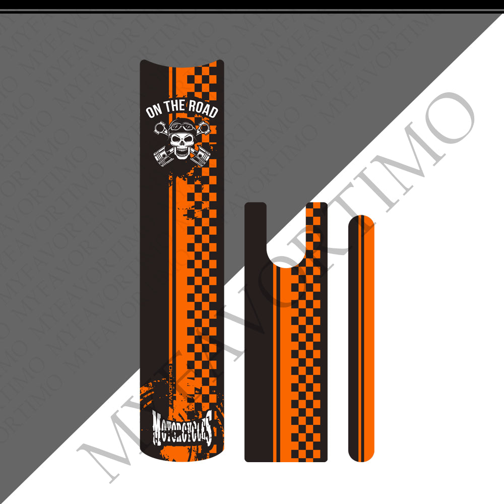 Harley-Davidson Street Bob 107 114 117 Anti-Slip Tank Pad Kit 丨 Center Pad