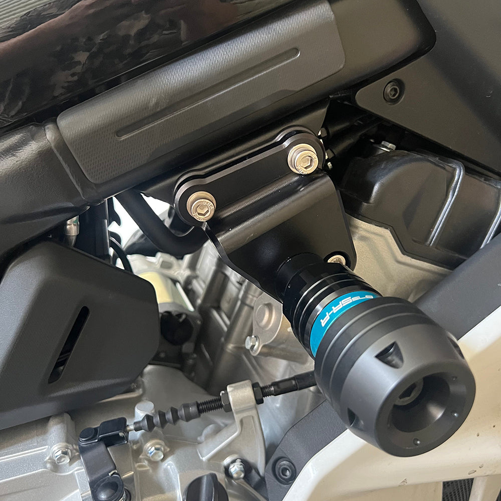 CFMOTO 675SR‑R 675NK Frame Slider Crash Protector 2024‑2025 | Engine Falling Protection Pad