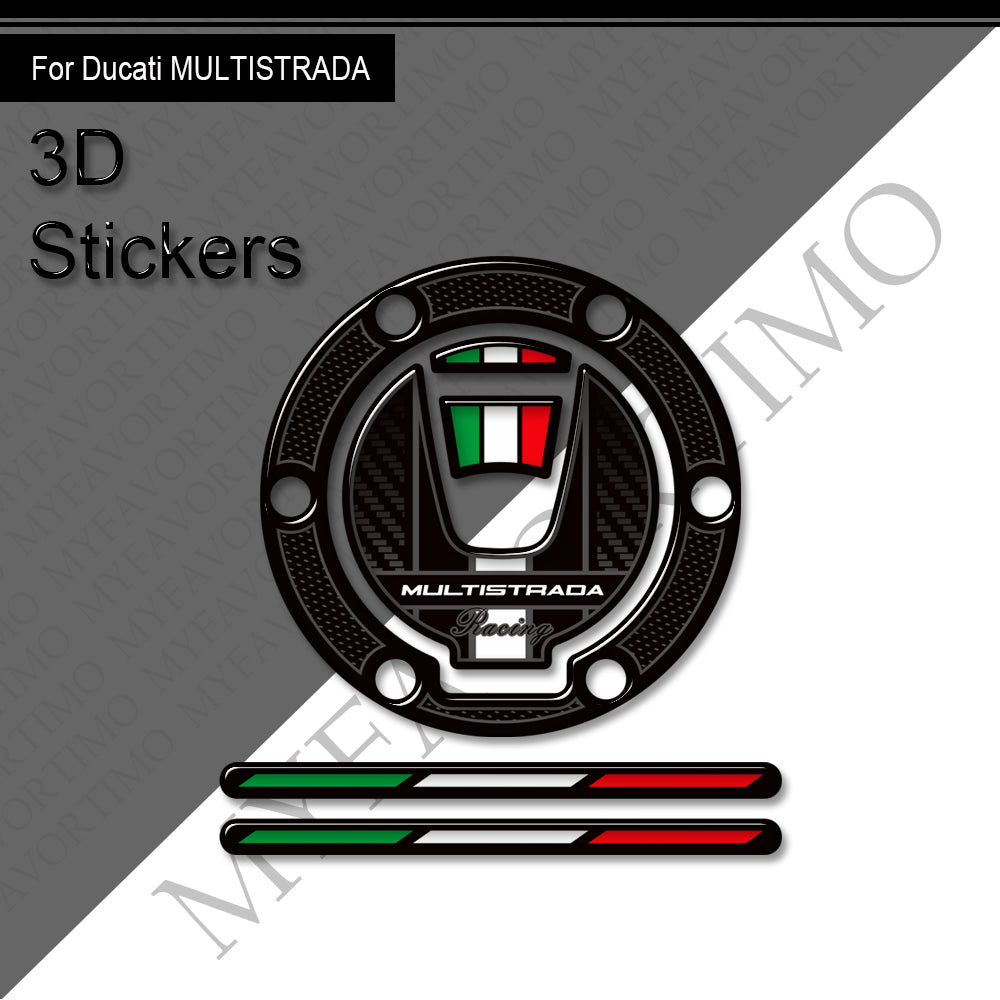 Ducati Multistrada Fuel Cap Pad | Tank Protector Sticker