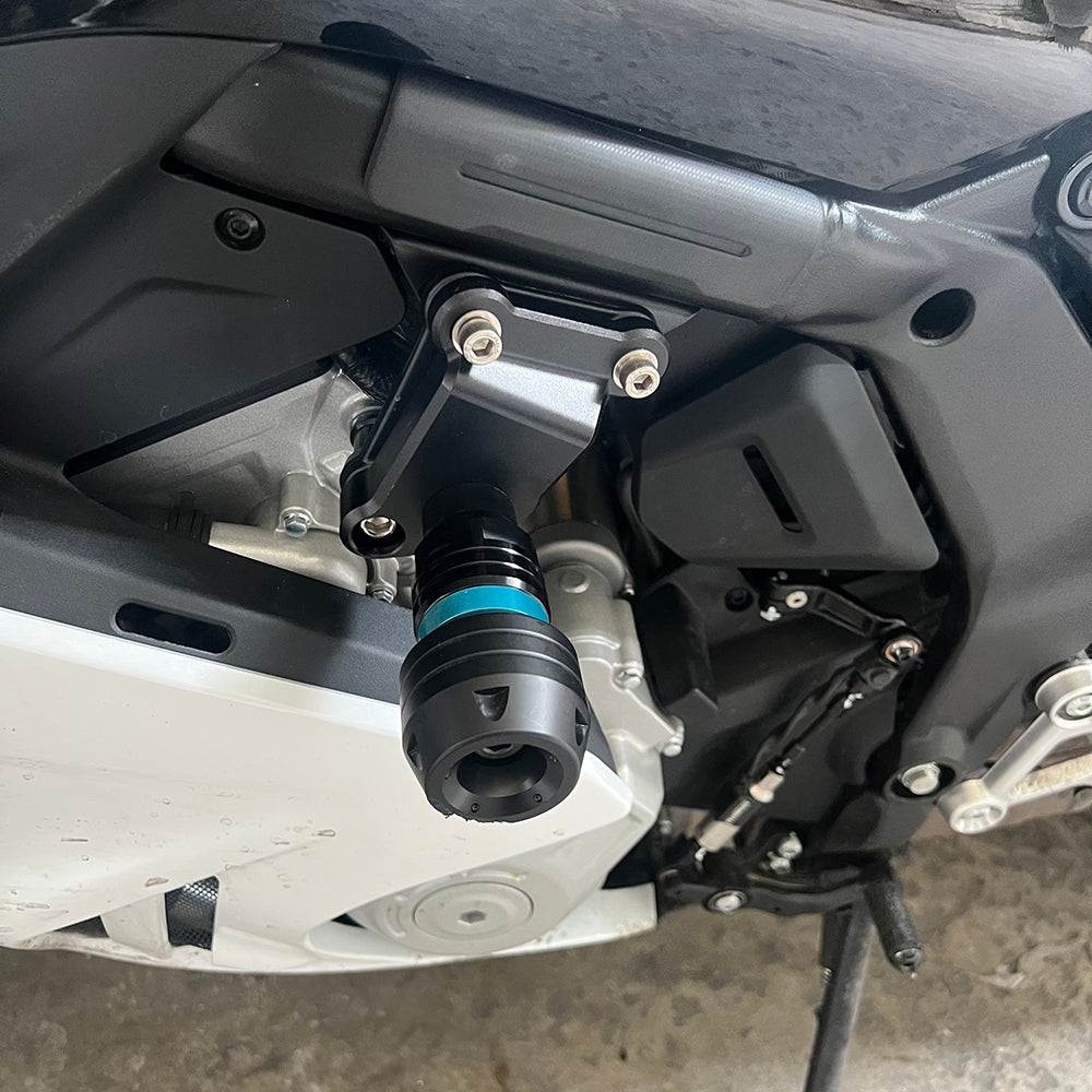 CFMOTO 675SR‑R 675NK Frame Slider Crash Protector 2024‑2025 | Engine Falling Protection Pad