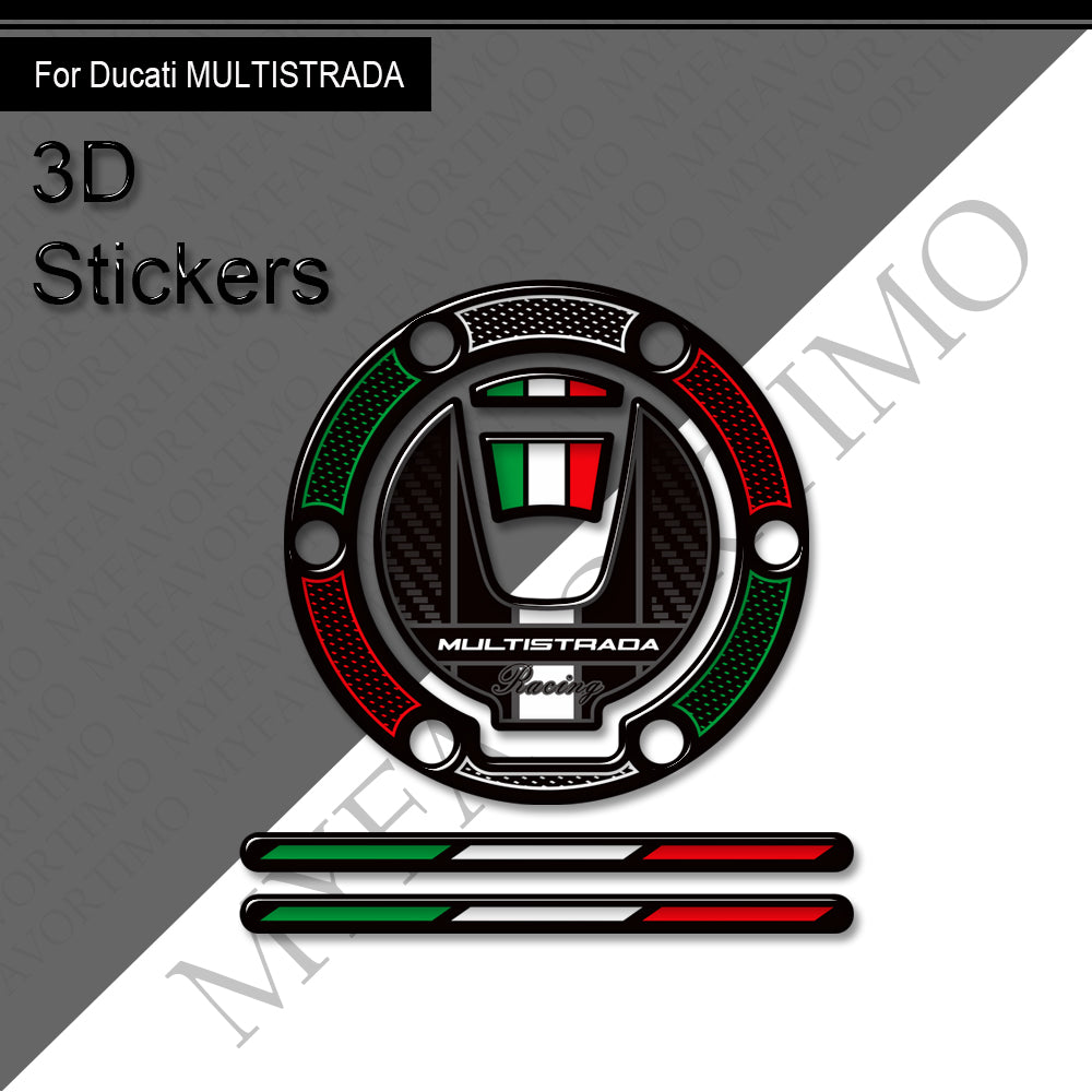 Ducati Multistrada Fuel Cap Pad | Tank Protector Sticker