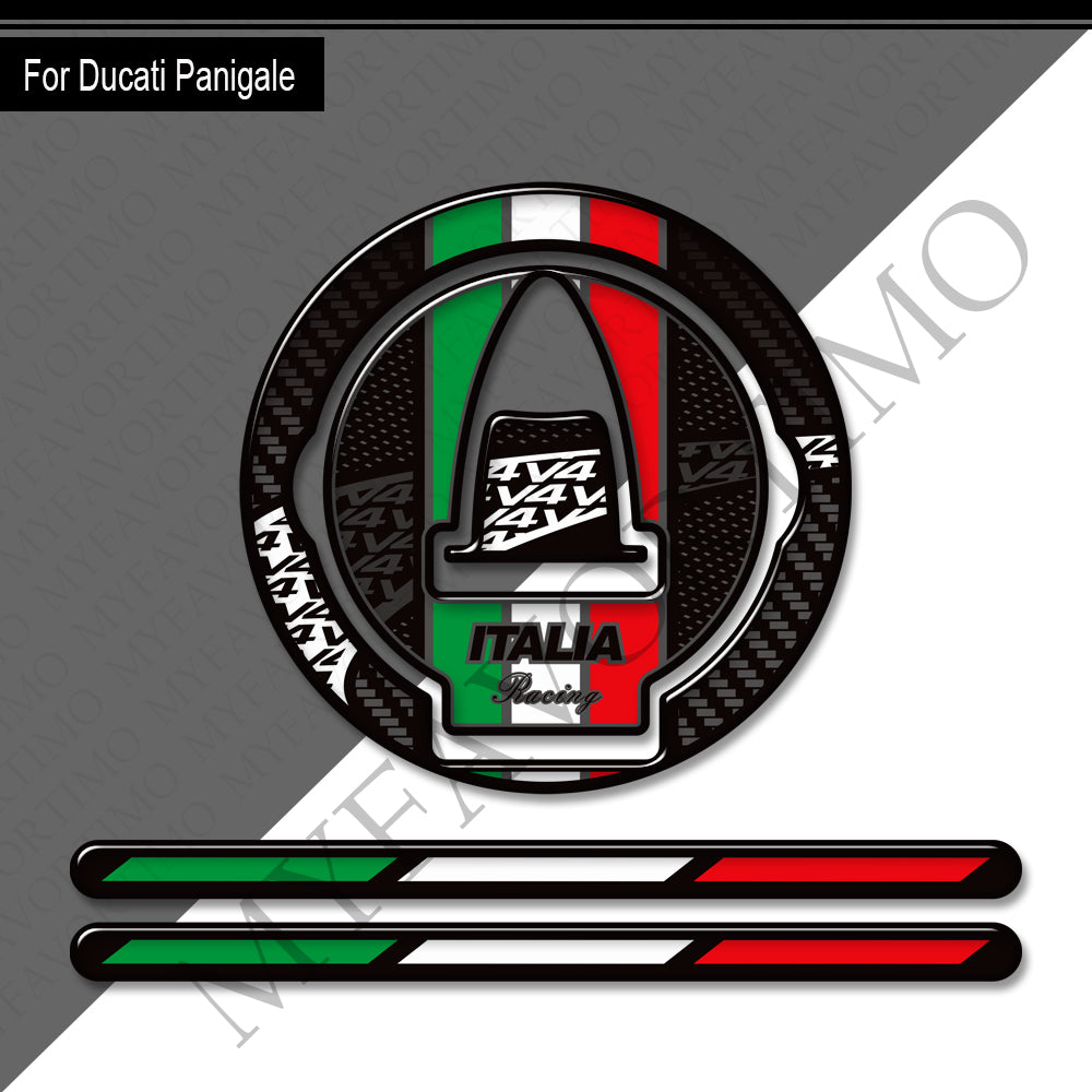 Ducati Panigale Fuel Cap Pad 丨 Tank Protector Sticker
