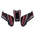 Honda CBR400R CBR500R Rubber Anti-Slip Tank Pad Kit 2019-2023 丨 Center Pad and Side Grips