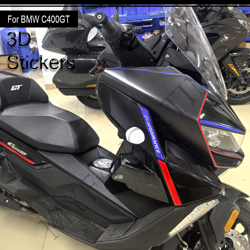 BMW C400GT Decals Kit | Face Stickers