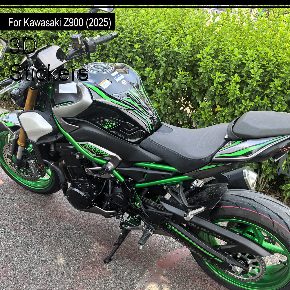 Kawasaki Z900 Z900SE Decals Kit 2025-2026 | Tank & Fairing Stickers