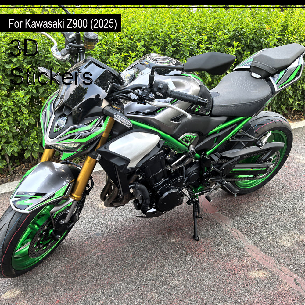 Kawasaki Z900 Z900SE Decals Kit 2025-2026 | Tank & Fairing Stickers
