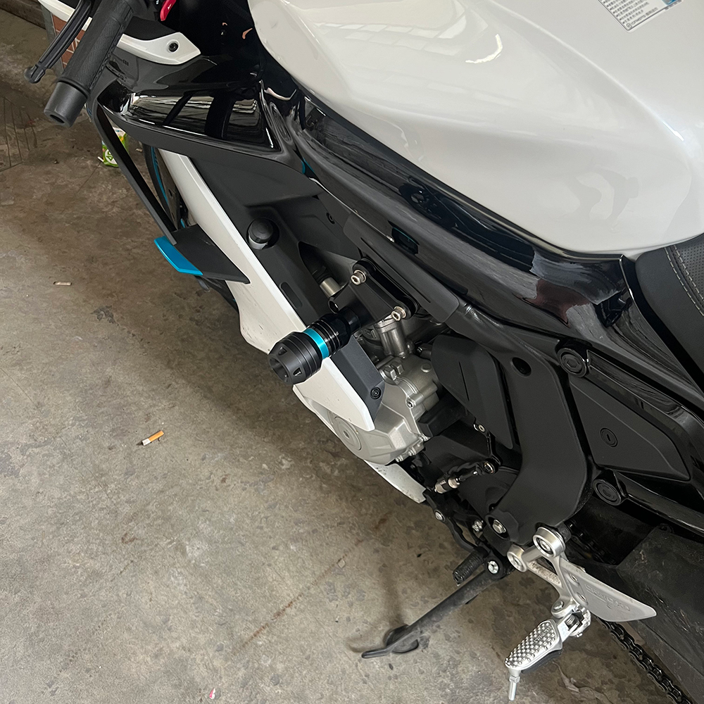 CFMOTO 675SR‑R 675NK Frame Slider Crash Protector 2024‑2025 | Engine Falling Protection Pad