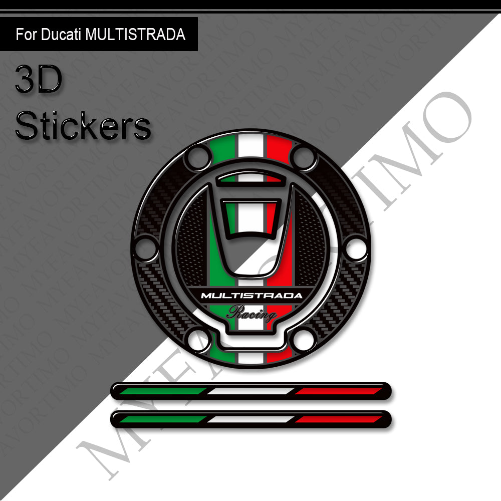 Ducati Multistrada Fuel Cap Pad | Tank Protector Sticker