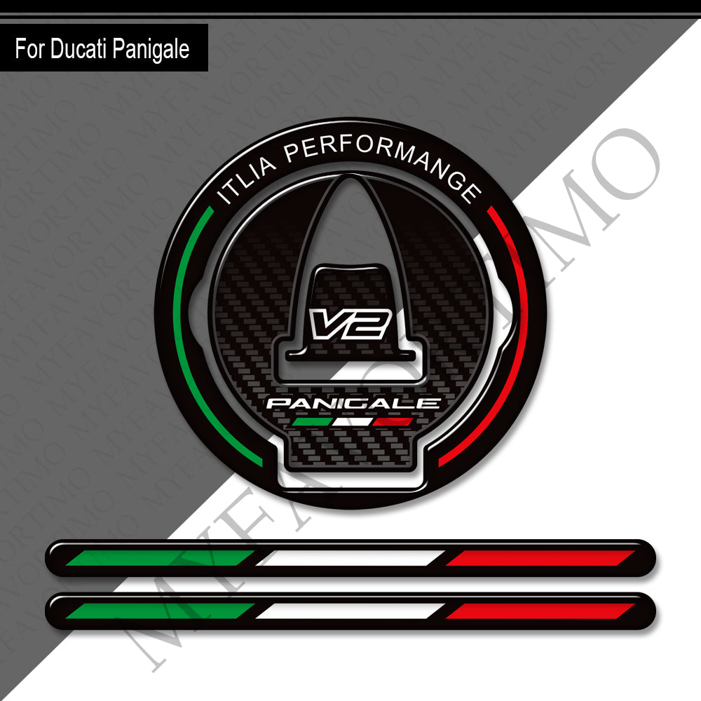 Ducati Panigale Fuel Cap Pad 丨 Tank Protector Sticker