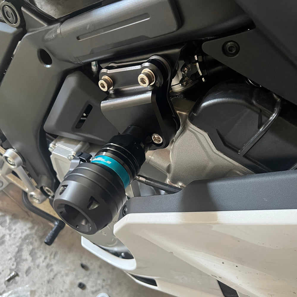 CFMOTO 675SR‑R 675NK Frame Slider Crash Protector 2024‑2025 | Engine Falling Protection Pad