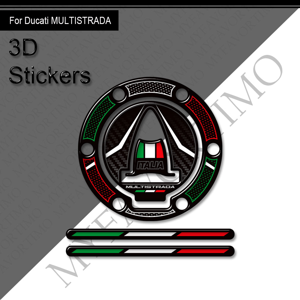 Ducati Multistrada Fuel Cap Pad | Tank Protector Sticker