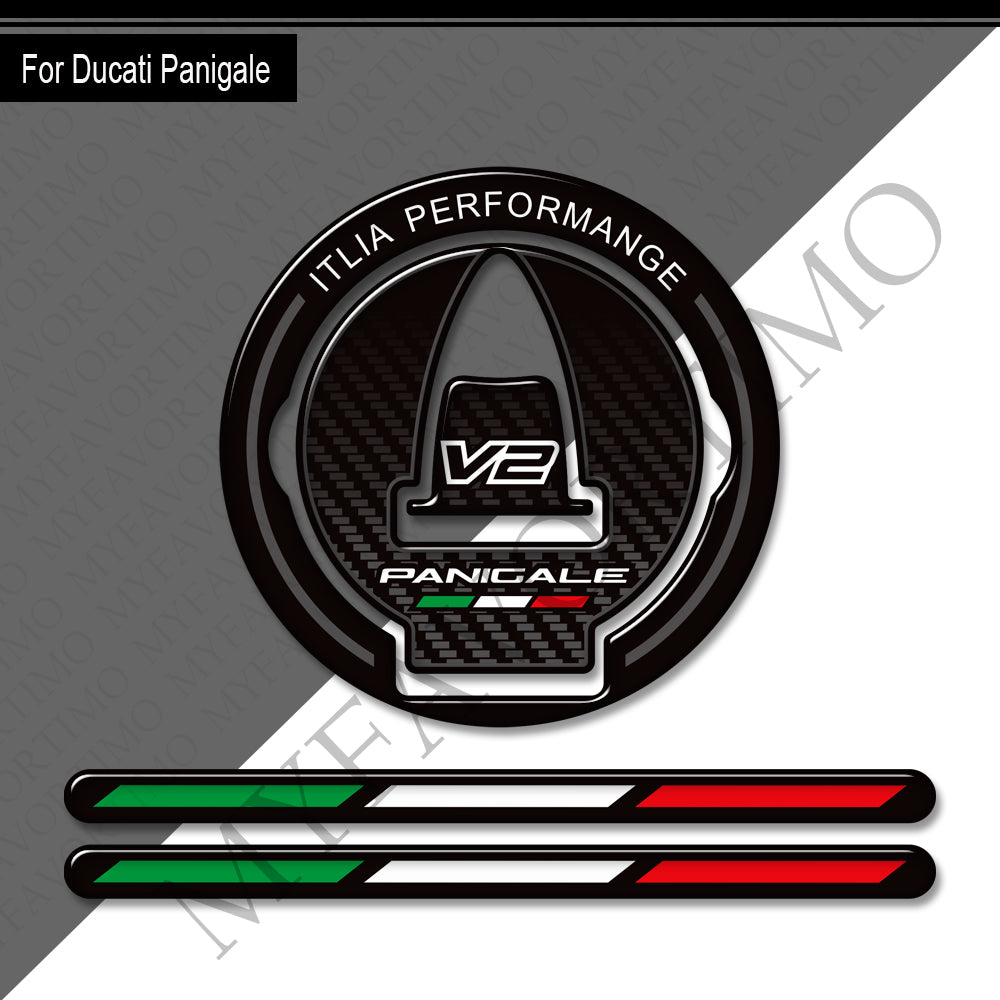 Ducati Panigale Fuel Cap Pad 丨 Tank Protector Sticker