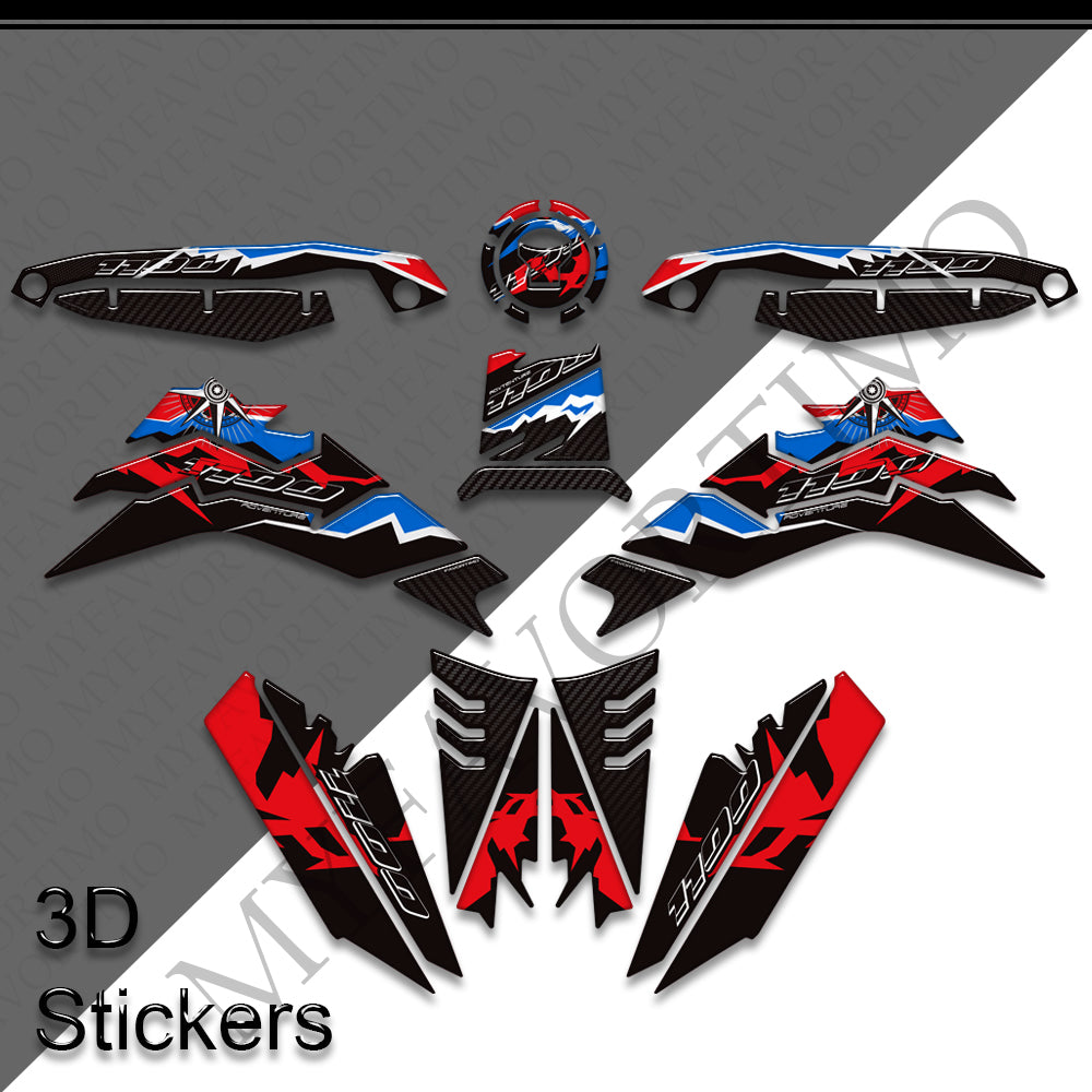 Honda CRF1100L Africa Twin Adventure Sports Decals Kit | Tank & Fairing Stickers