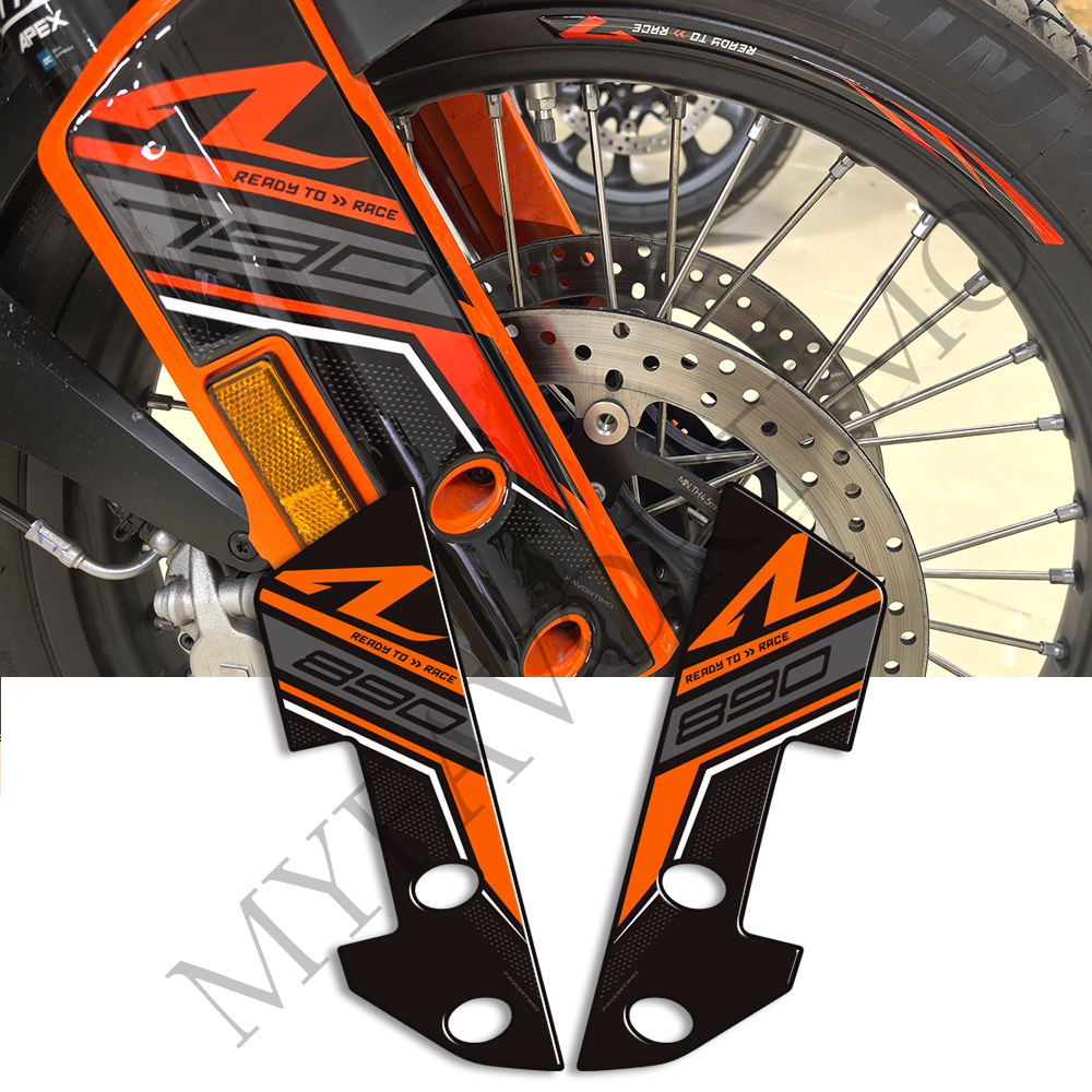 KTM 890 Adventure R Decals Kit 2021-2025 | Tank Pad and Handguard Stickers