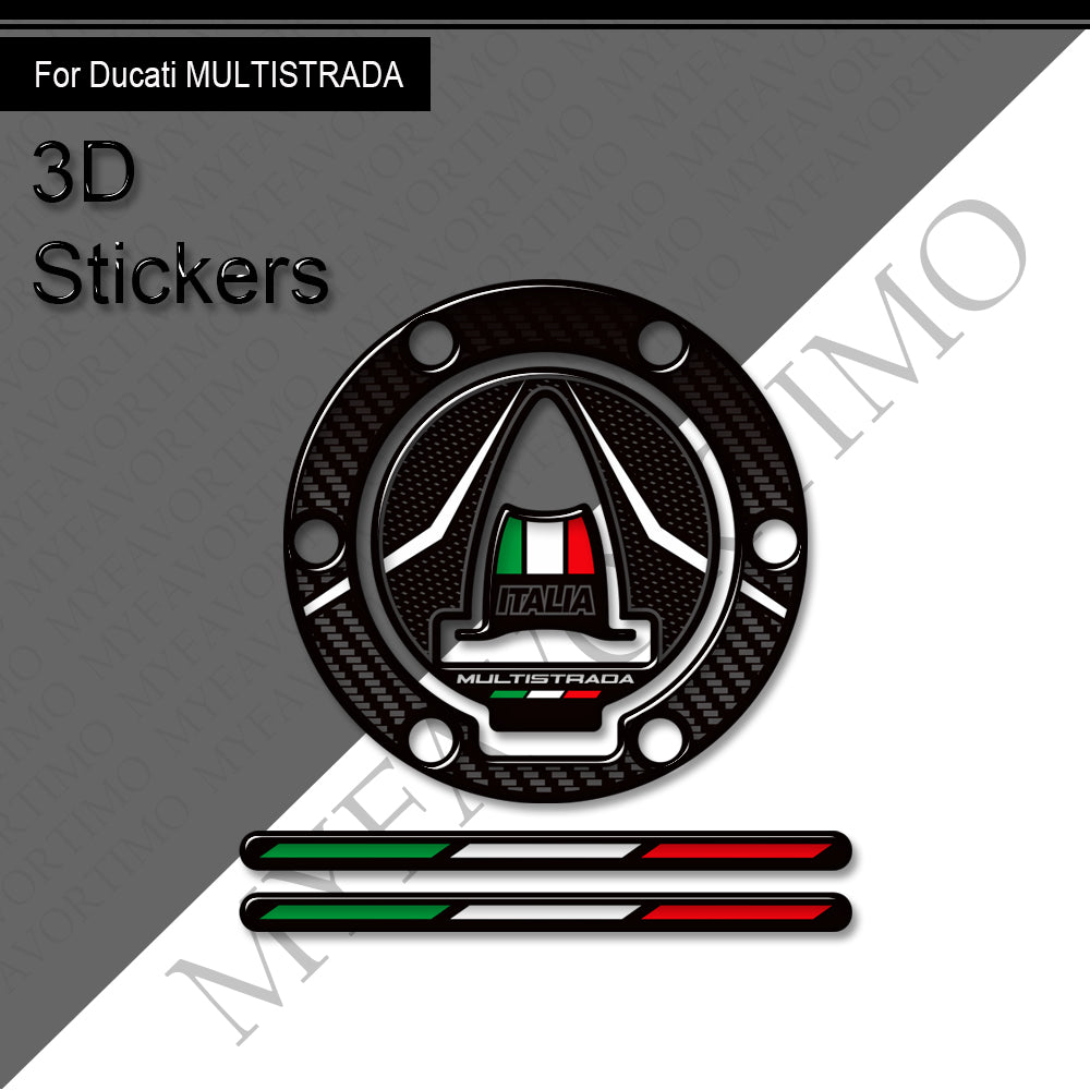 Ducati Multistrada Fuel Cap Pad | Tank Protector Sticker