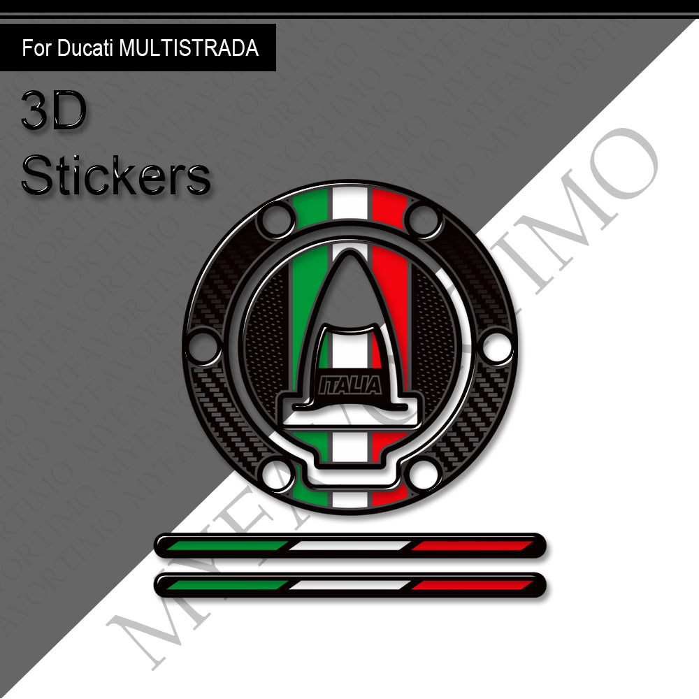 Ducati Multistrada Fuel Cap Pad | Tank Protector Sticker