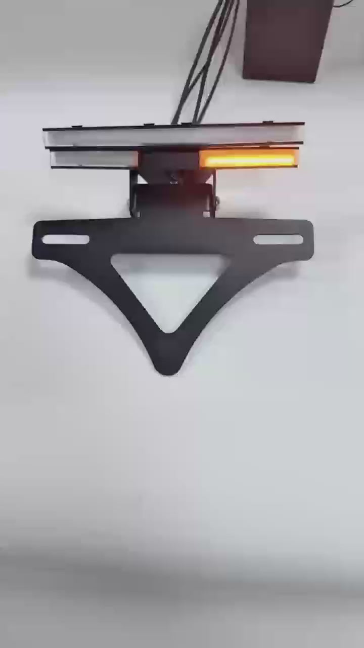 KTM 790 Duke 890 Duke 2018-2025 | Soporte de Matrícula Corto Eliminador de Guardabarros Trasero