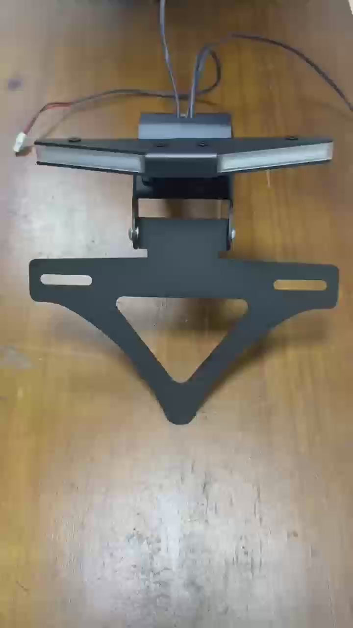 Ducati Monster 950 2021‑2023 | Integrated LED Tail Brake Turn Signal License Plate Bracket Kit