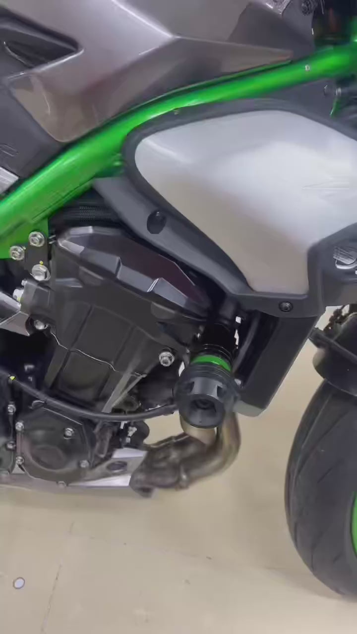 Kawasaki Z1100 Z1100SE Frame Slider Crash Protector 2025‑ | Engine Falling Protection Pad